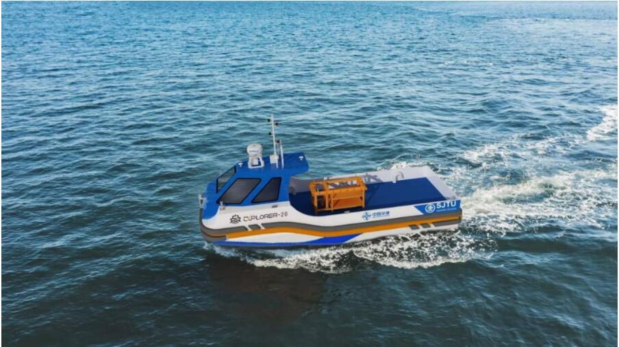首艘自主研发耙吸船载无人测量艇开建